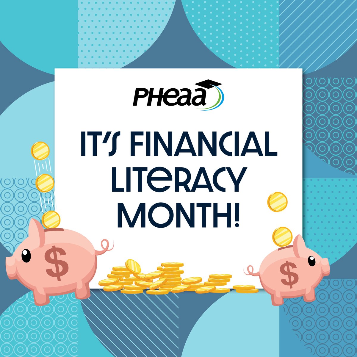 #FinanicalLiteracyMonth is no joke and a key factor to an affordable education starts with wise spending and saving habits 🐖💵 So follow along this month for tips and resources that'll prepare you for a career that helps minimize debt and maximize the opportunities for success.