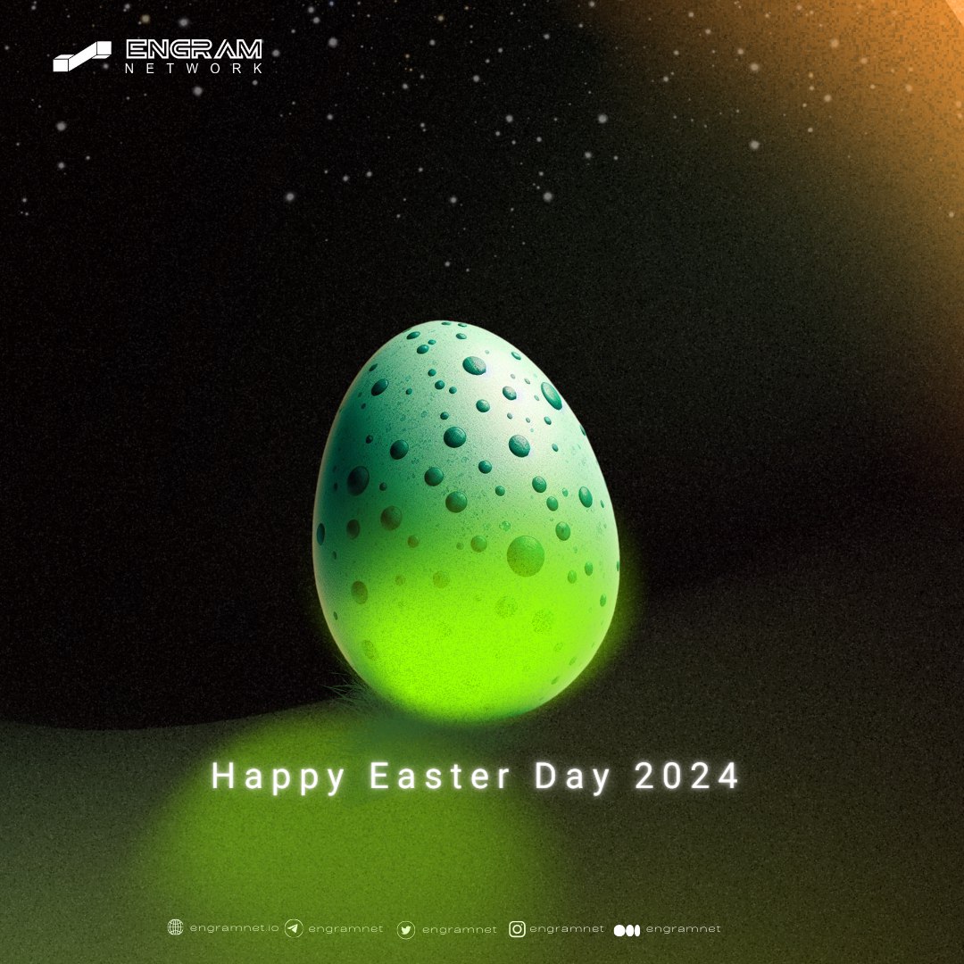 May your Easter basket be full of joy, happiness and peace ✨
Happy Easter!

#easter2024 #easterday #engramnet #blockchain #evm