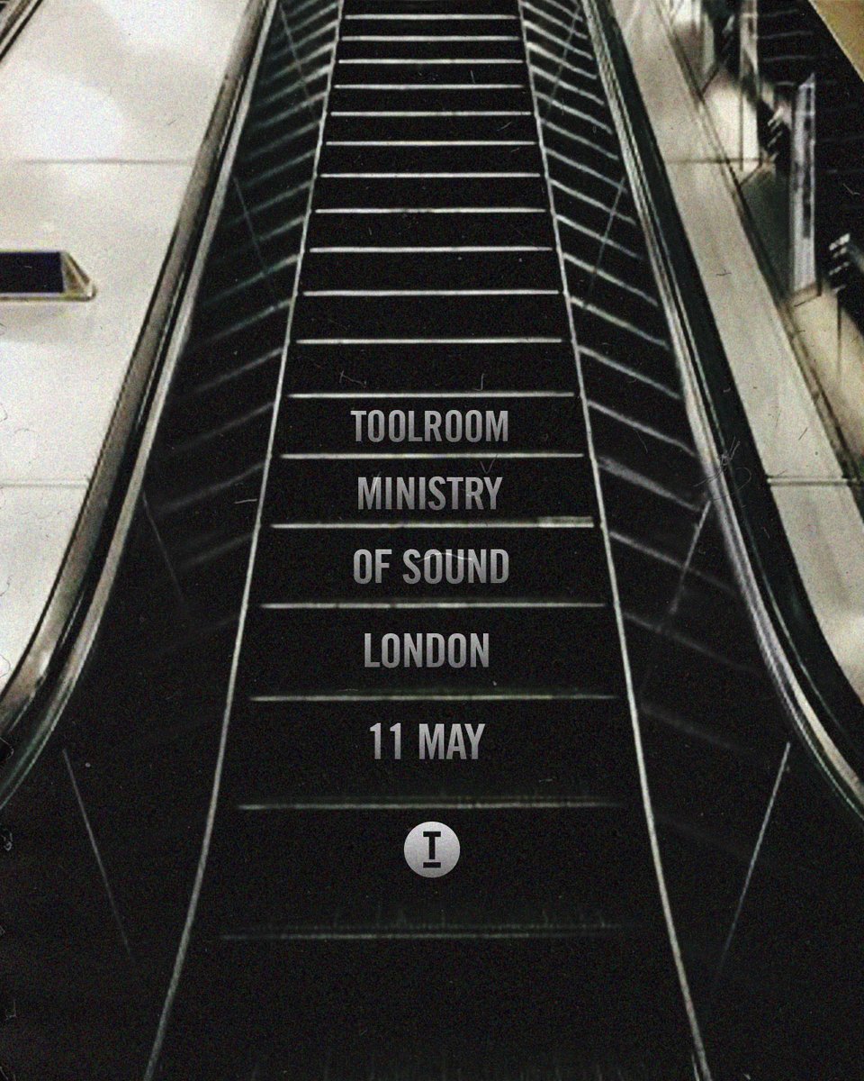 All roads lead to Toolroom @MinistryOfSound on May 11th! 🚆🇬🇧 On the way to the heart of the city for a colossal label showdown. London, you ready? 👀🔊 Tickets 🎟️ Toolroom.lnk.to/LondonMOSTT