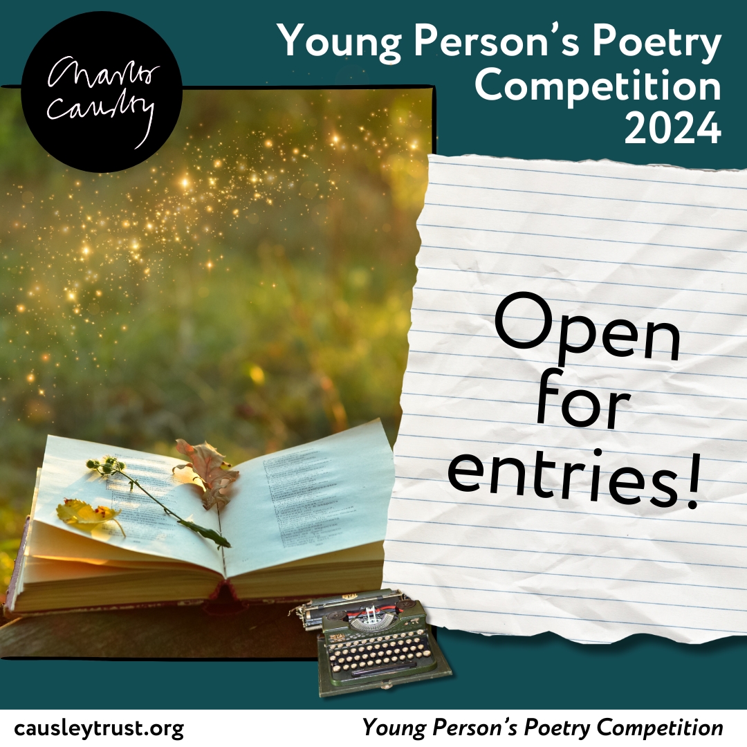 ⏳It's not too late to enter your poems to our competitions! Please submit your poem by midnight tonight. ➡️TO SEND IN YOUR POEM, PLEASE VISIT: causleytrust.org/international-…