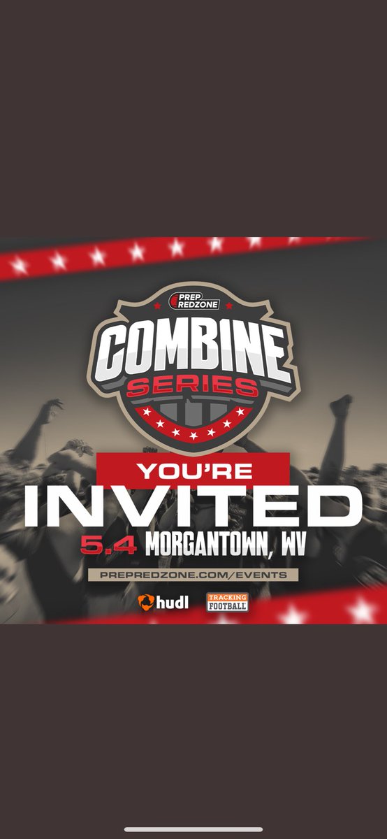 I like to thank <a href="/PrepRedzoneWV/">Prep Redzone West Virginia</a> for my first invite