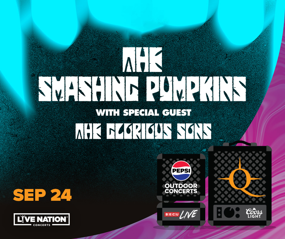 This new act will be a smash hit 🎃 The Smashing Pumpkins: The World is A Vampire Tour with special guest The Glorious Sons Date: Tue, Sep 24 | 7:30pm Camas & App Presale: Thu, Apr 4 | 10am On Sale: Fri, Apr 5 | 10am