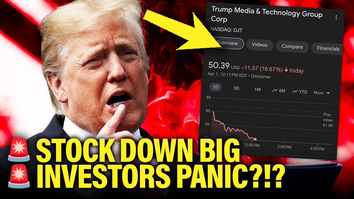 Trump Stock is TANKING after SEC Filing… buff.ly/3J0mzk1