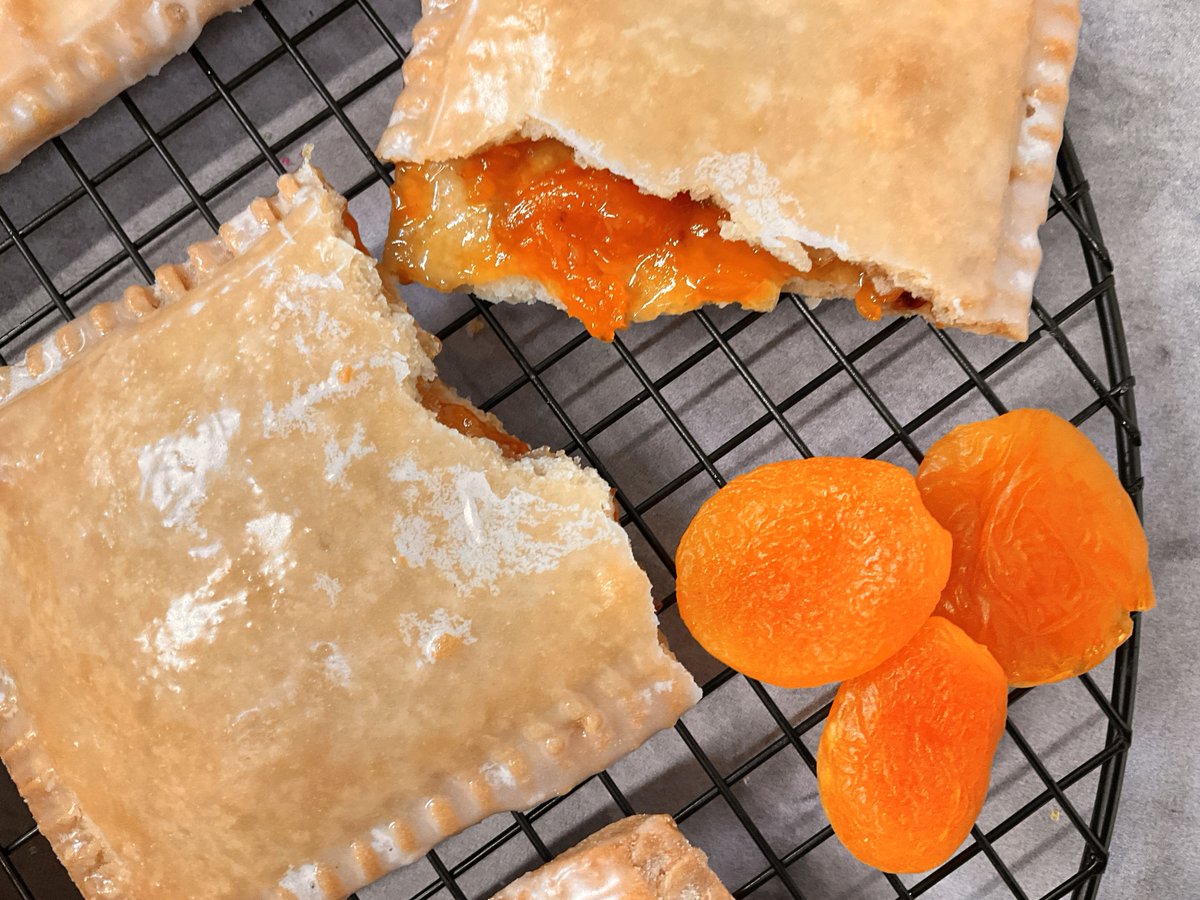 We'll looks like you Apri-caught us on April Fools! We most definitely don't have a brand new Apricot Yummy Tart filled with a gloriously gooey apricot filling made by our talented and dedicated artisan bakers.  If only it were real.... well Happy April Fools!! It is!!