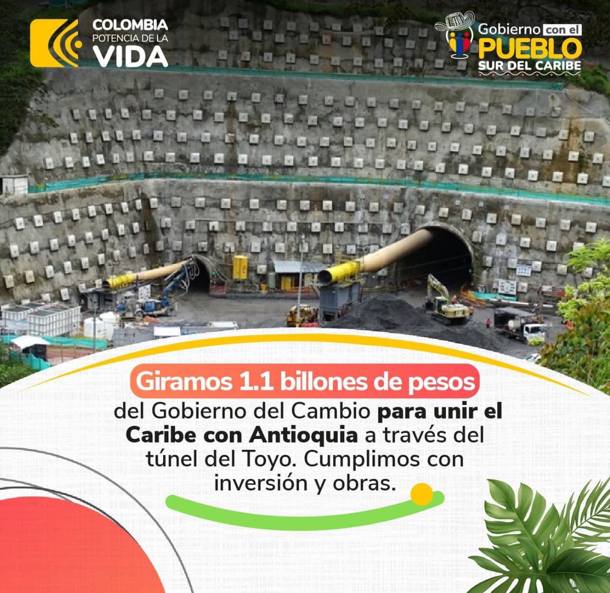 AAbuchar's tweet photo. Gracias presidente @petrogustavo uraba y Antioquia agradece este gesto con nuestra gente @AndresJRendonC vamos a trabajar por el acueducto para la región,se vienen los puertos y necesitamos ser competitivos @PuertoAntioquia @pisisisa #puertocirilo https://t.co/fynPSd9Lzz