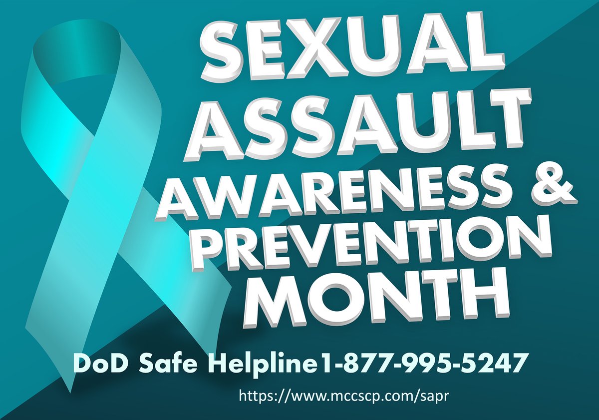 We are all responsible for creating a safe, supportive environment across the @MilitaryHealth System that is free of sexual harassment & assault. This requires a personal commitment from all of us. 

Find resources to develop a prevention plan: sapr.mil