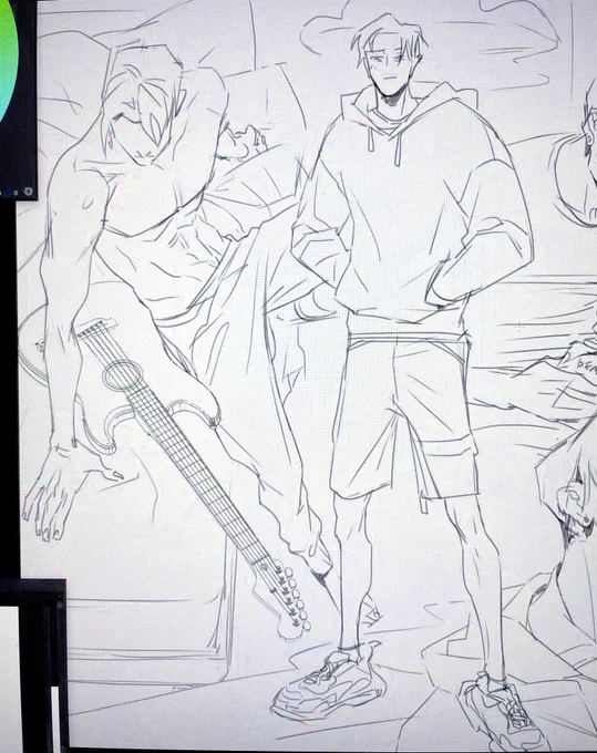 itching to work on my comic again- 