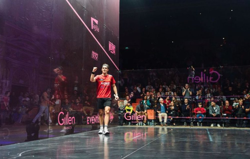 Final : @paulcollsquash adds the London Classic title to the Optasia title he won two weeks ago !! FINAL : [1] Paul Coll (Nzl) 3-1 [2] Mostafa Asal (Egy)  11-8, 11-13, 11-7, 8-1 rtd (66m)