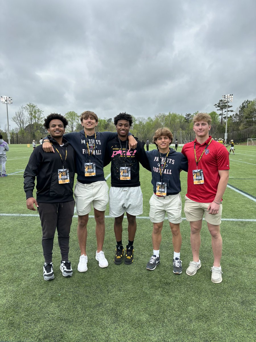 Thank you <a href="/kennesawstfb/">Kennesaw State Football</a> for the hospitality and amazing experience for our guys!!! <a href="/DBCoachSmith/">Ray Smith</a> <a href="/J_Truth1/">Jordan Snellings</a> 
#coMPete