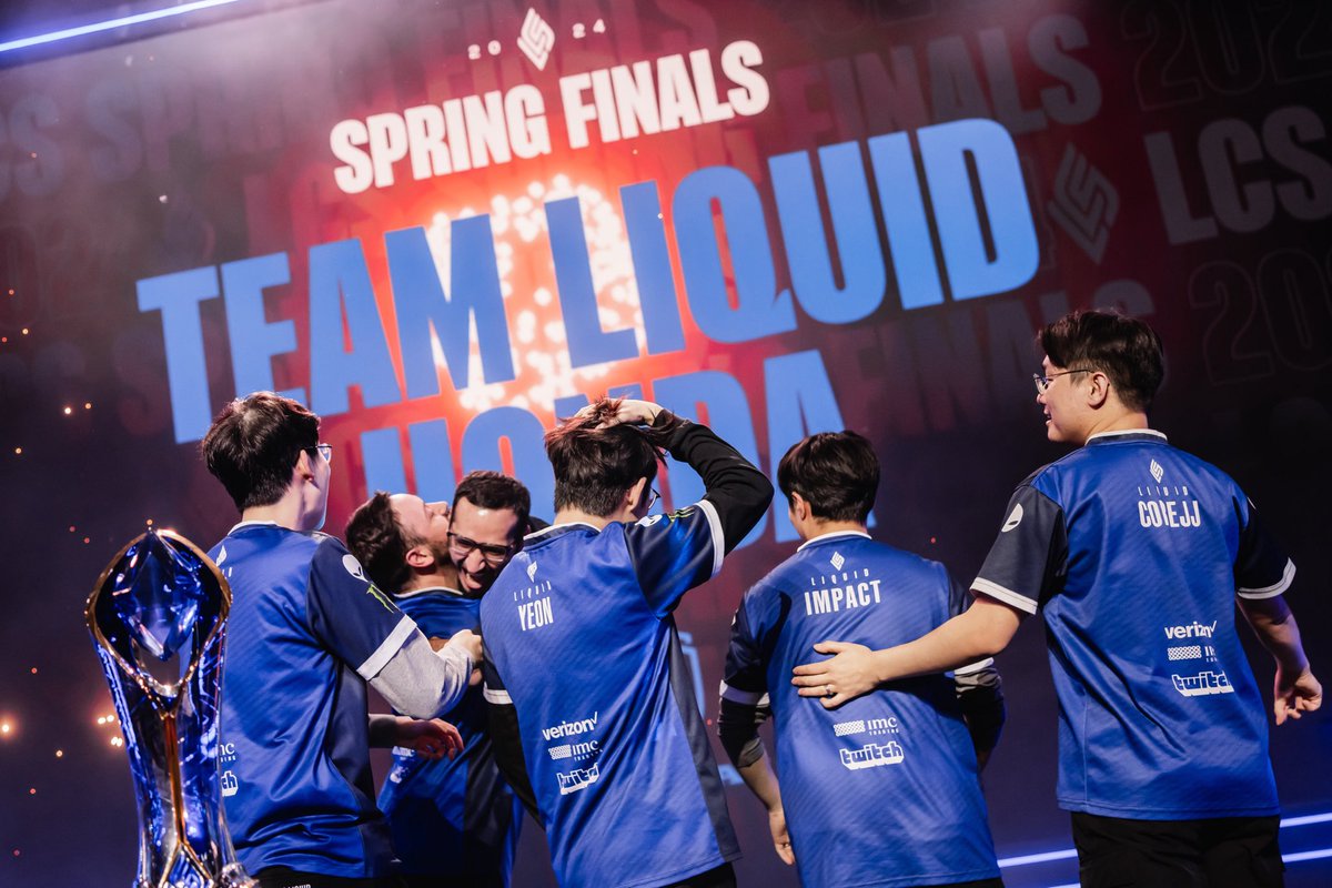 This is no April Fool’s joke: Team Liquid Honda are champions of the 2024 #LCS Spring Split!