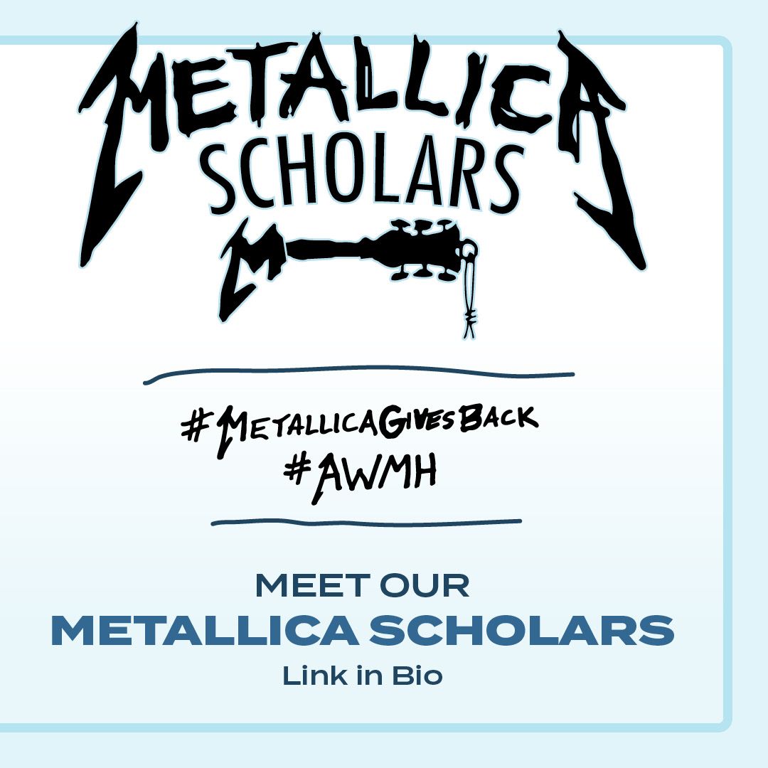 AWMHFoundation's tweet image. Nothing to fool about here… our Executive Director Emeritus, Dr. Ed Frank, was the keynote speaker at @SaltLakeCC’s Annual Scholarship Luncheon last month. He shared a bit about our diverse #MetallicaScholars student body, a major reason for our program’s success. (1/2)