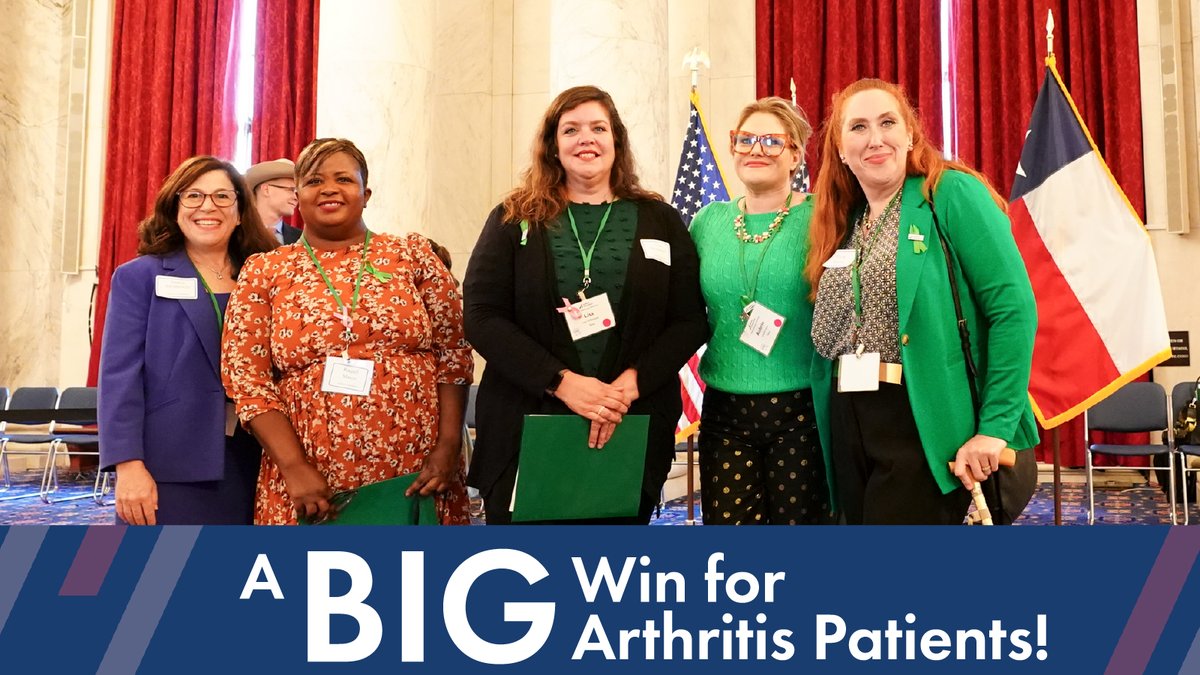 This is a BIG WIN for our arthritis community! A new federal funding package includes money to benefit those with arthritis — including funding for research, treatment and resources. bit.ly/3VJ4FtE @AFAdvocacy #AdvocateForArthritis