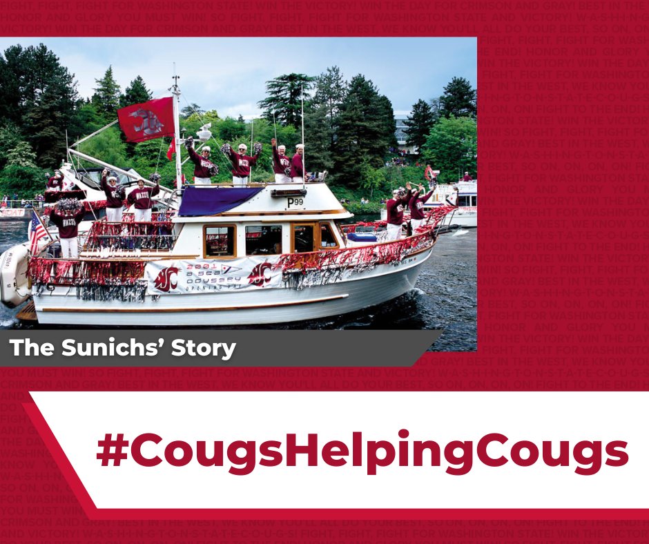 WSUFoundation's tweet photo. Through a family tradition of generosity to #WSU, the Sunichs have shown a lifelong commitment to the Cougar family. Their inspiring story leaves a legacy, emphasizing the impact their giving has had on the Coug community. ❤️ #CougsHelpingCougs #CougsGive
https://t.co/wYaS2rTKcy https://t.co/MJdQzghIM6