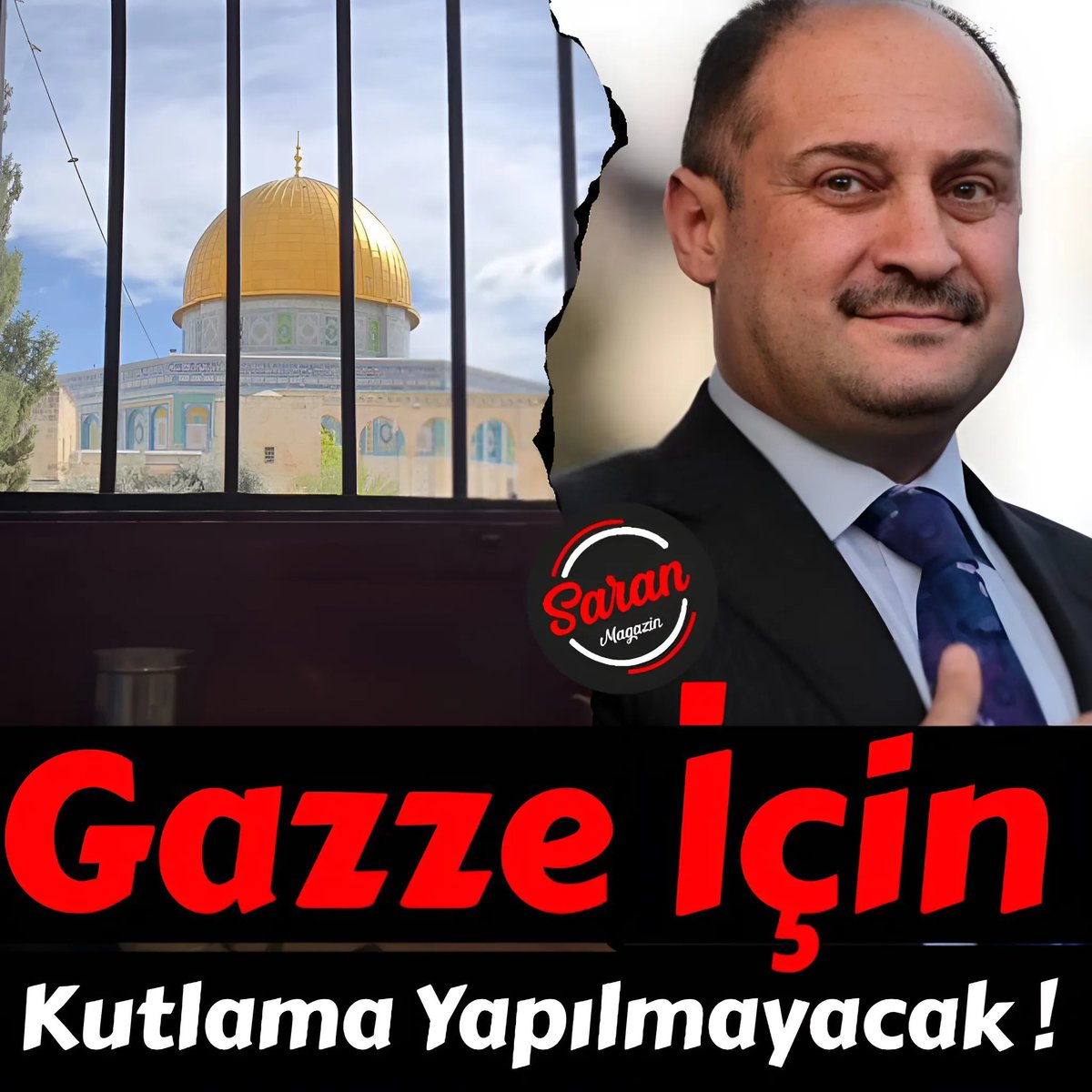 Şanlıurfa Büyükşehir belediye başkanımız Mehmet Kasım Gülpınar Gazze'de ki kardeşlerine yönelik yaşanan zulüm ve katliamdan dolayı kutlama yapmayacaklarını da belirtti.