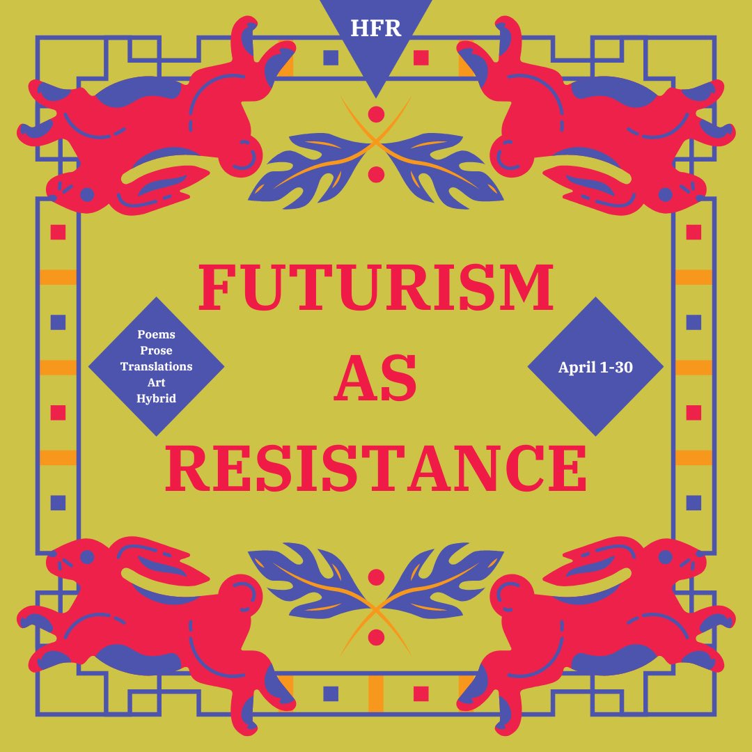 NOW OPEN: We are so excited to open submissions for our Summer 2024 Web Issue, “Futurism as Resistance.” Full details and guidelines can be found on our Submittable. We can’t wait to read your work! ❤️‍🔥