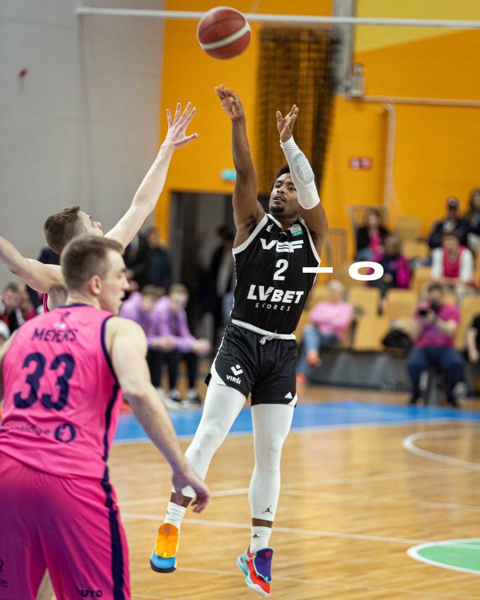 2-0! ⚫️⚪️🏀 Izbraukumā pārspējam “Rīgas Zeļļi” komandu ar 94-87 un iekļūstam @Pafleague pusfinālā! ✌🏻 ⚫️ Pipes Jr. - 26 PTS ⚪️ Blūms - 18 PTS ⚫️ Gulbis - 14 PTS ⚪️ Whittington - 10 PTS | 6 REB | 4 AST