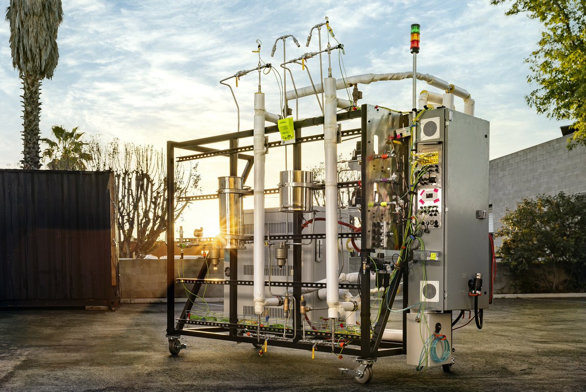 TerraformIndies's tweet image. Announcing first end-to-end production of pipeline grade natural gas from sunlight and air.