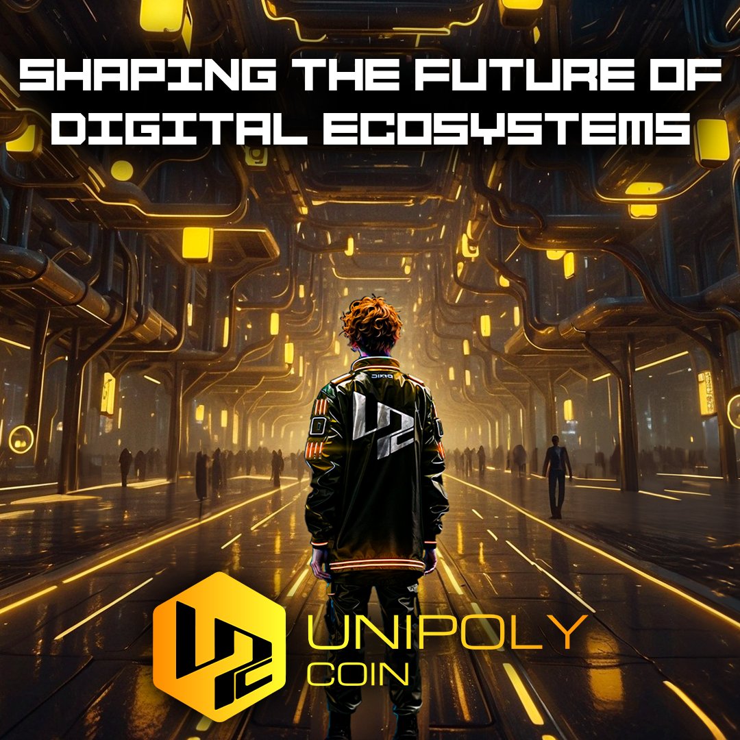 unipolycoin's tweet photo. 🌐✨ Step into the future with Unipolycoin! As we revolutionize digital ecosystems, our platform empowers users to earn rewards while shaping the future of gaming and beyond. Join us on this transformative journey! 💡🚀 #Unipolycoin #DigitalFuture https://t.co/oXfMrnrLdy