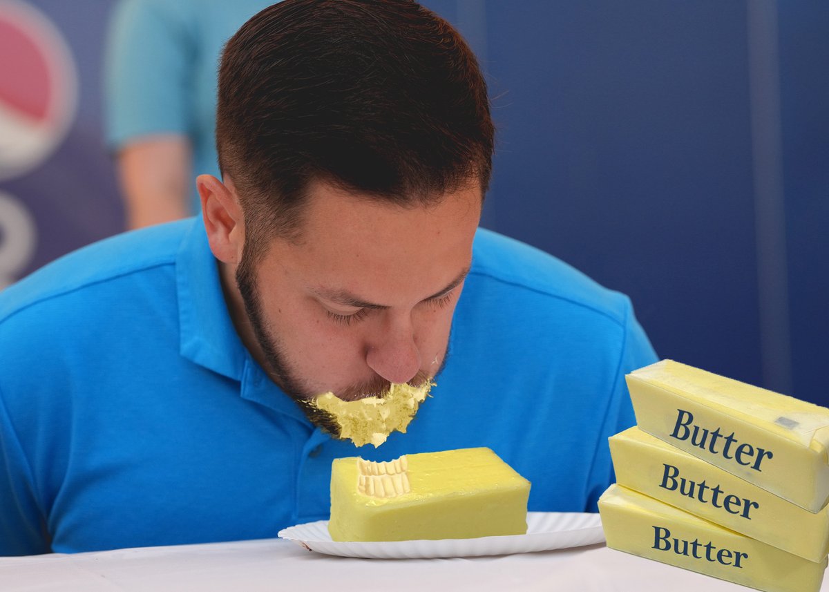 ✨New Event Announced✨ With how popular the Pie-eating Contest has been, we'll be introducing the Butter Eating Contest this year. You can learn more at bit.ly/49lrbMv