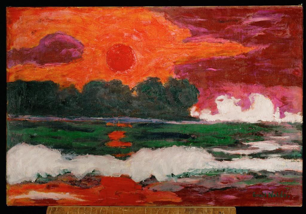 #EmilNolde, Tropical Sun, 1924