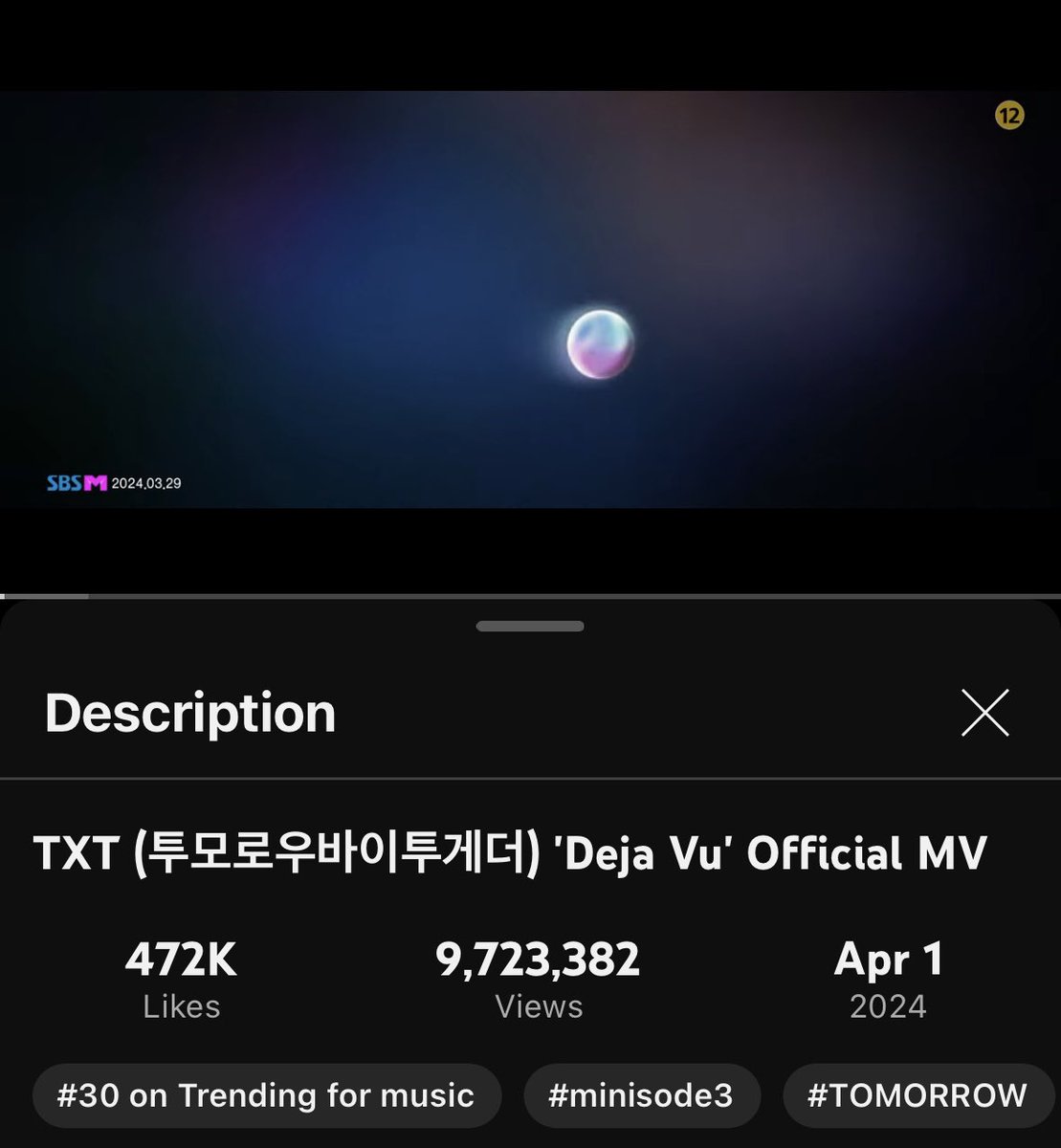 Deja Vu MV is #30 on Trending for music 🇺🇸

youtu.be/DiHUEWBRQEI