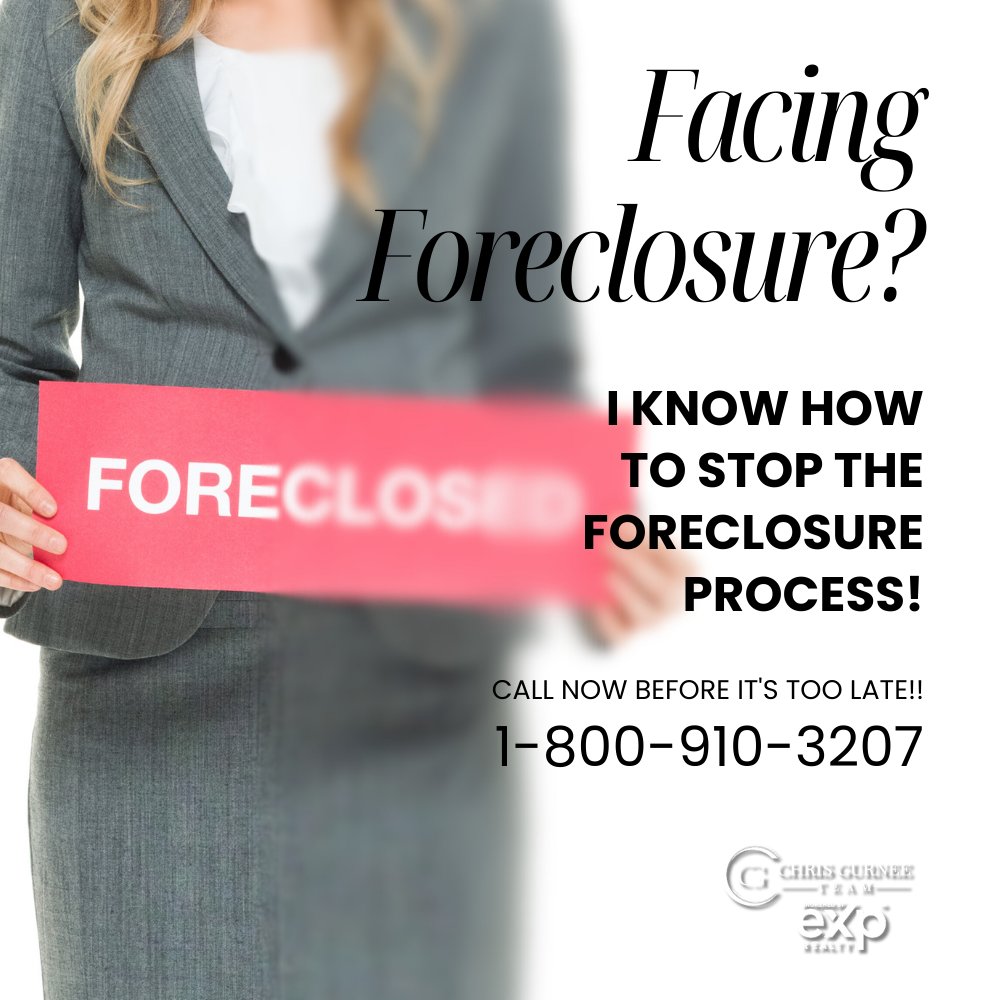 Act fast, explore options, stay positive: How to save your home from foreclosure.

📞 Call us today for all your real estate needs!
Toll-free: 1-800-910-3207
📧 Email: chris@chrisgurneeteam.com
🌐 Visit: viewseattleareahomes.com

#StopForeclosure #ExpertGuidance #ChrisGurneeTeam
