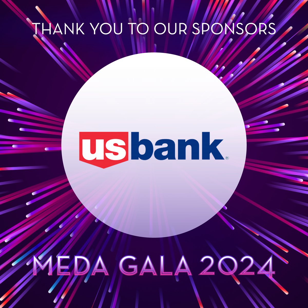 We are thrilled to announce that @usbank is a sponsor of the MEDA Gala. Their support will help us celebrate the incredible achievements of our clients & partners, & raise funds for our programs & services. We are deeply grateful for their generosity & commitment to our mission.