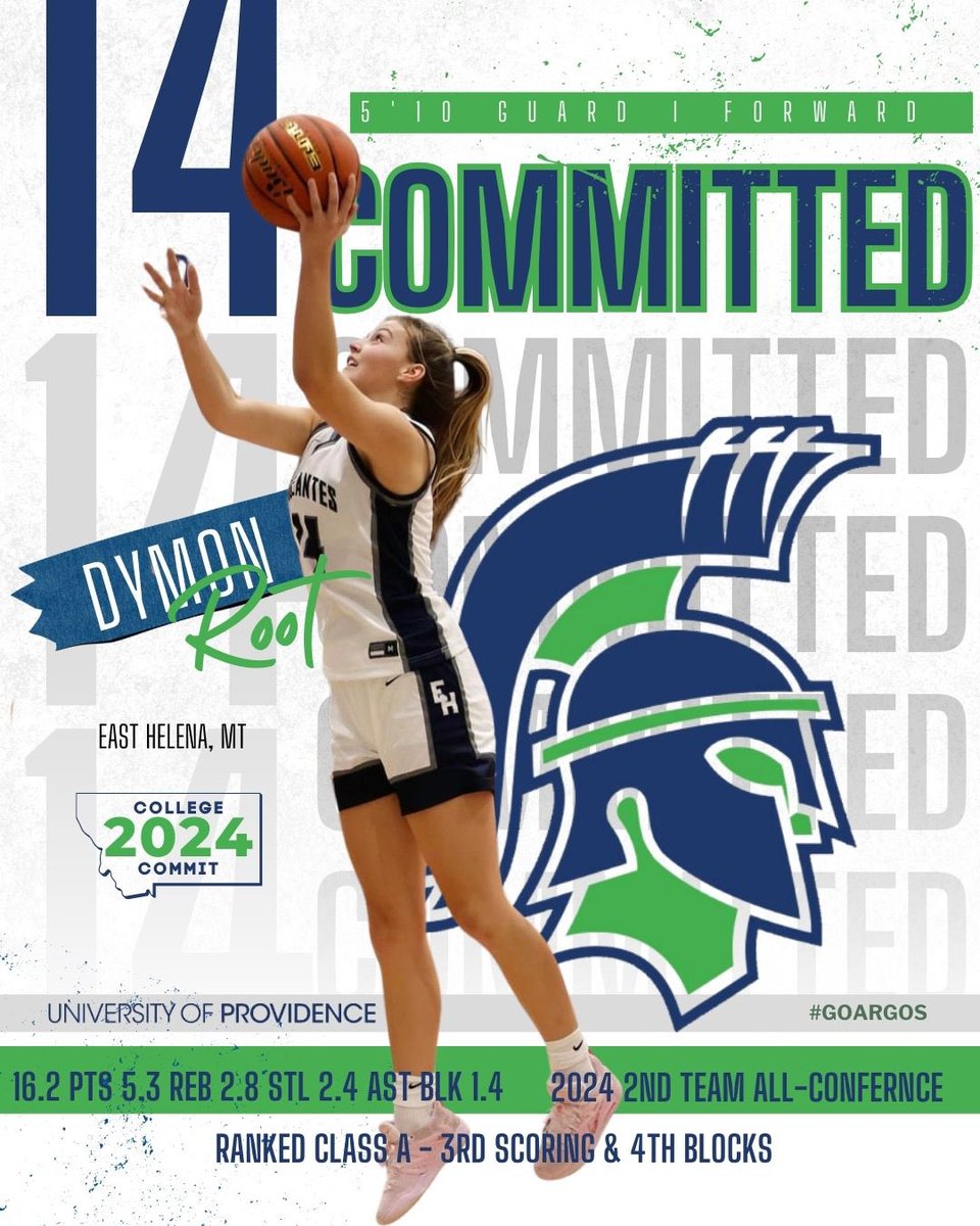 2024 🏀 COMMITMENT ANNOUNCEMENT 💚💙

Dymon Root has officially committed to join the 2024 Frontier Conference Champions and NAIA championship runners-up, the University of Providence Argos. <a href="/UPArgos/">UP Argo Athletics</a> <a href="/DymonRoot14/">Dymon Root</a> 

💚Her self-confidence grew with each task, making it a such a