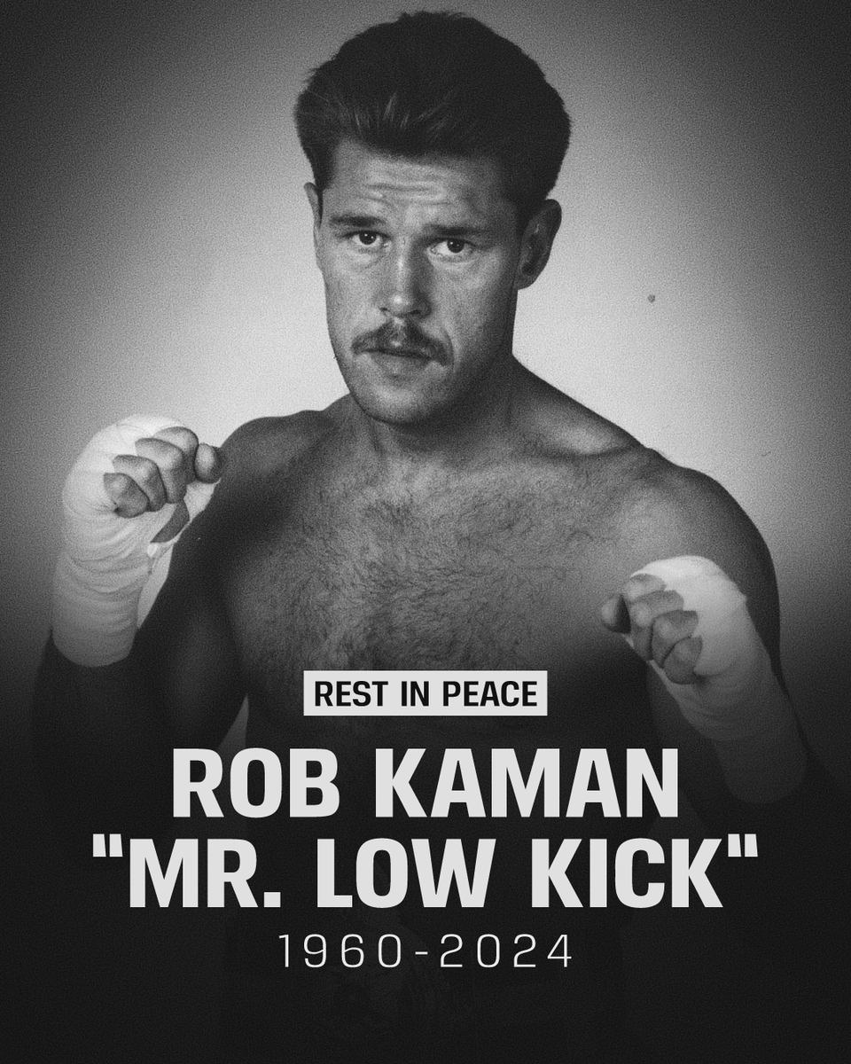 Beyond_Kick's tweet photo. Dutch kickboxing &amp; Muay Thai talent legend, Rob Kaman, has passed away this Sunday night at the age of 63, his family confirmed on his official website.

Full story: https://t.co/5l0QgH7sfF https://t.co/YQb7FfnQcy