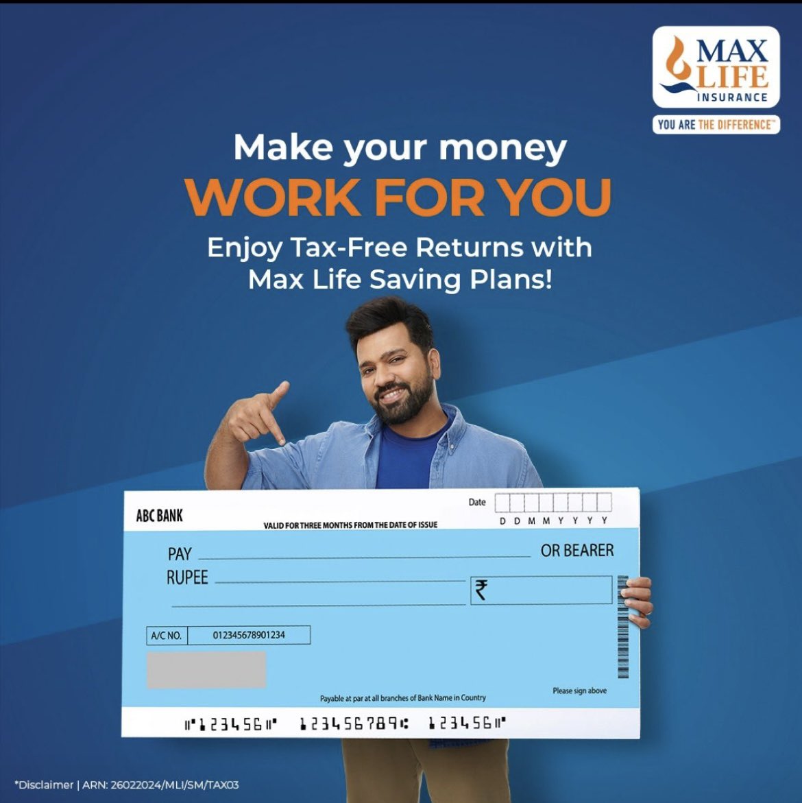 Before filing your returns, invest wisely and reap rewards effortlessly! Maximize your savings potential, choose to #SaveMaxOnTax with the savings or life insurance plan by Max Life Insurance today ✔️#MaxLifeInsurance #YouAreTheDifference #SaveTax #Tax