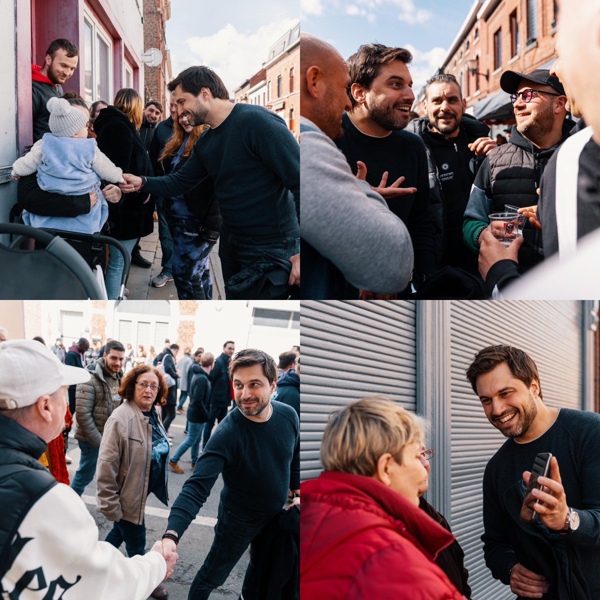 GLBouchez's tweet photo. 😎 Un superbe moment avec vous lors de la cavalcade de #Jemappes 😊
#GLBontour #Mons #ccMons https://t.co/8VYp0sTnXF