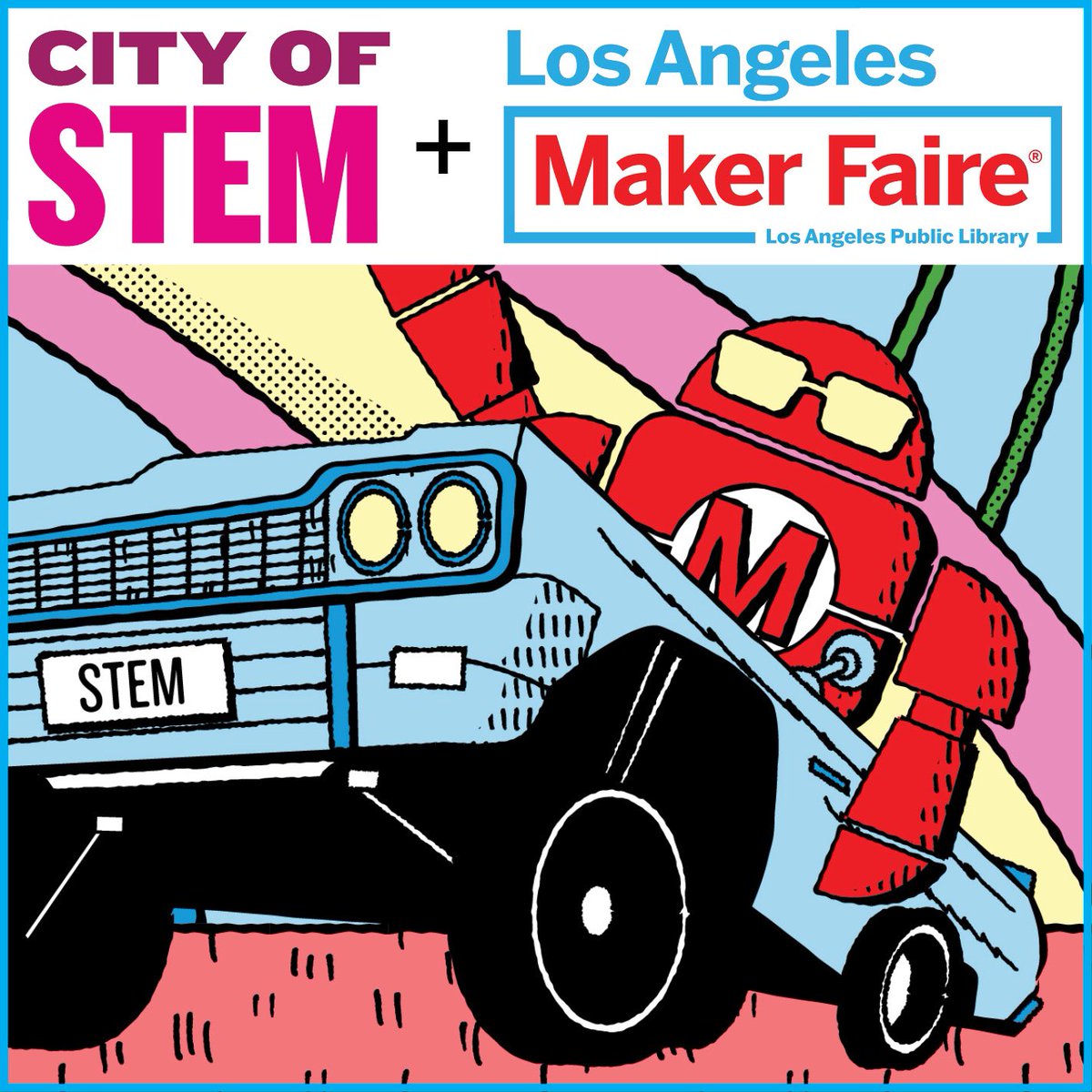 Celebrate science, creativity, invention and fun at the 2nd annual Los Angeles Maker Faire + City of STEM, which will be held at the LA State Historic Park on Sat., April 6. The free event is sure to astonish and inspire science lovers of all ages. Info: losangeles.makerfaire.com