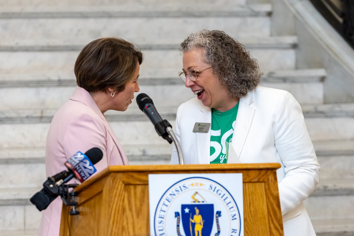 MassGovernor's tweet photo. This year, we mark 50 years of @SamaritansHope in MA and being there for people in their hardest moments. 

Mental health is health and it’s a priority for our administration. Grateful for your partnership and the next 50 years of compassion, understanding and connection.
