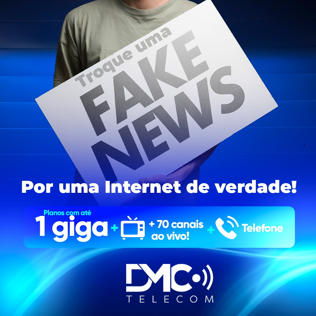 DMCInfoTelecom's tweet photo. 🚫📰 Não acredite em Fake News! 

 Nossa missão é fornecer uma conexão confiável e segura para acessar informações precisas e confiáveis sempre que precisar.

🌐 Na DMC fornecemos uma Internet de alta qualidade que permite que navegue com tranquilidade e confiança.

Conecte-se à verdade agora:

📲 Acesse a DMC — https://t.co/vVYWK0XKiA e vivencie uma Internet sem falsificações.
🏡 Selecione o plano ideal para suas exigências de conectividade.
🌐 Confira a disponibilidade na sua região e venha conosco na jornada pela informação autêntica!

DMC — Sua conexão com o mundo, baseada em honestidade e confiança. 🌍✨

#InternetDeVerdade #DMC #Conexão #DiadaMentira — A verdade começa com uma conexão confiável!