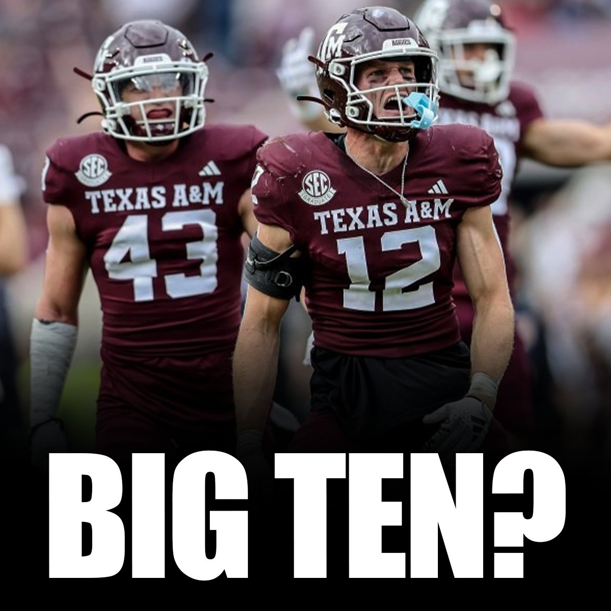 Sidelines - Texas A&M tweet media