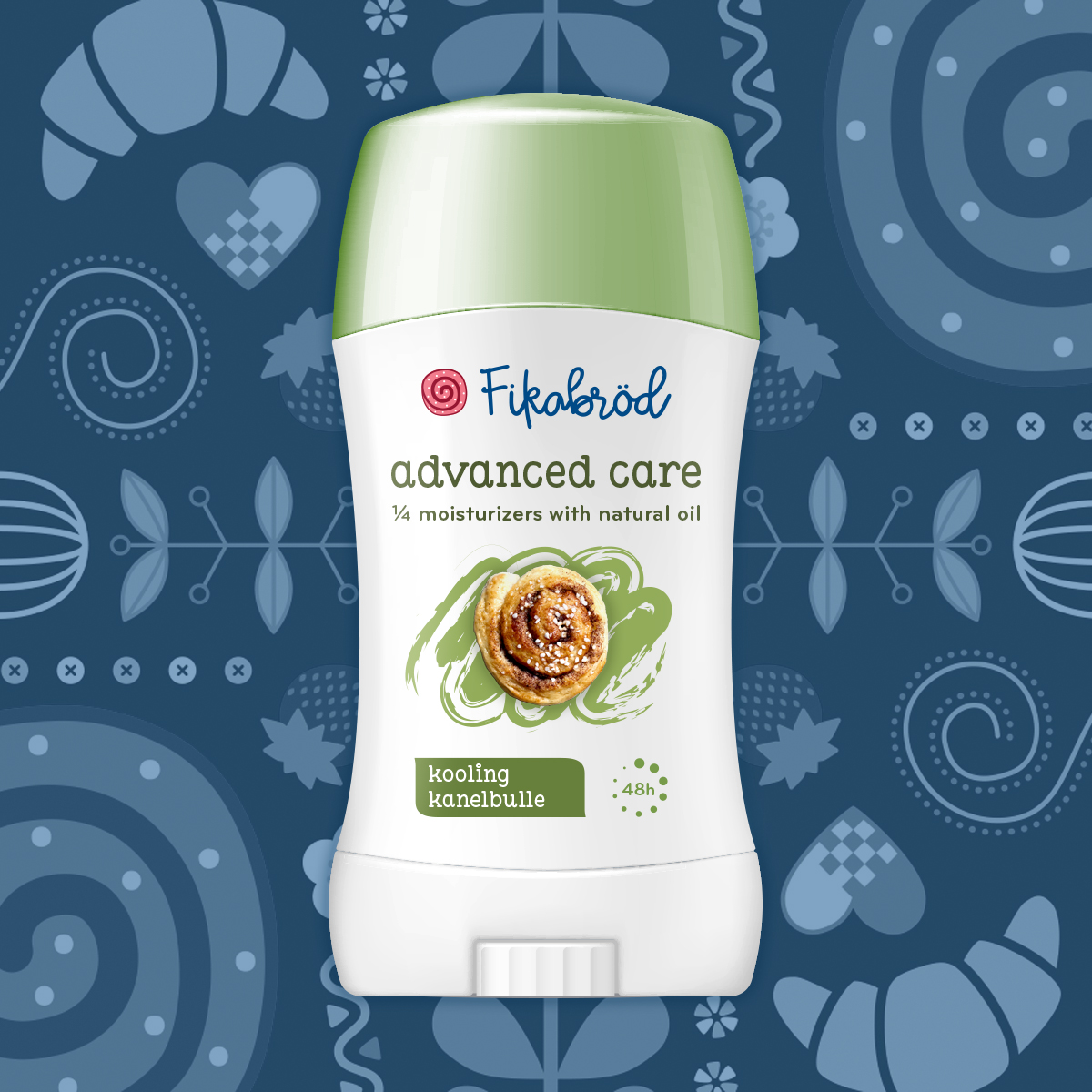 🌟 NEW FROM FIKABRÖD 🌟
After months of R&amp;D, we are super excited to announce a brand new product! 😄 Our Kooling Kanelbulle deodorant is infused with a cinnamon sugar scent with hints of cardamom and butter 🤎🧈💫