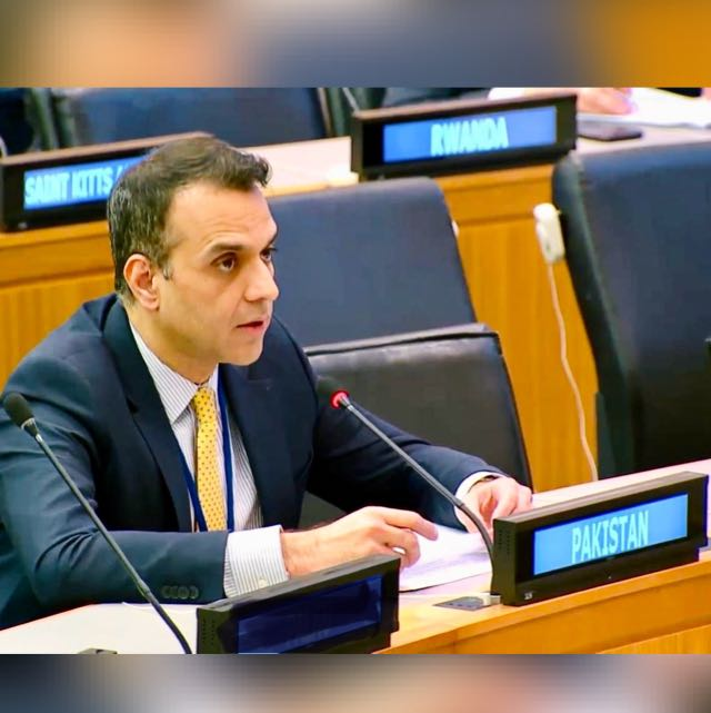 Ambassador Usman Jadoon, Deputy Permanent Representative of Pakistan, has been elected, by acclamation, Chair of the UN Disarmament Commission for 2024. This election exemplifies Pakistan's commitment to multilateralism, particularly the UN disarmament machinery (1/2).
