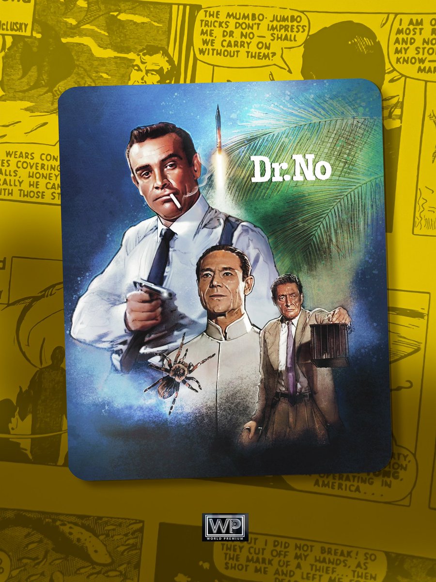 Some great news to share for 007 fans. Coming in 2024 a Dr. No MP Case from World Premium, featuring exclusive commissioned artwork by (guess who)... #MediaPsychos is the sole distributor of this new item.
Details will follow soon. #JamesBond #DrNo mediapsychos.com