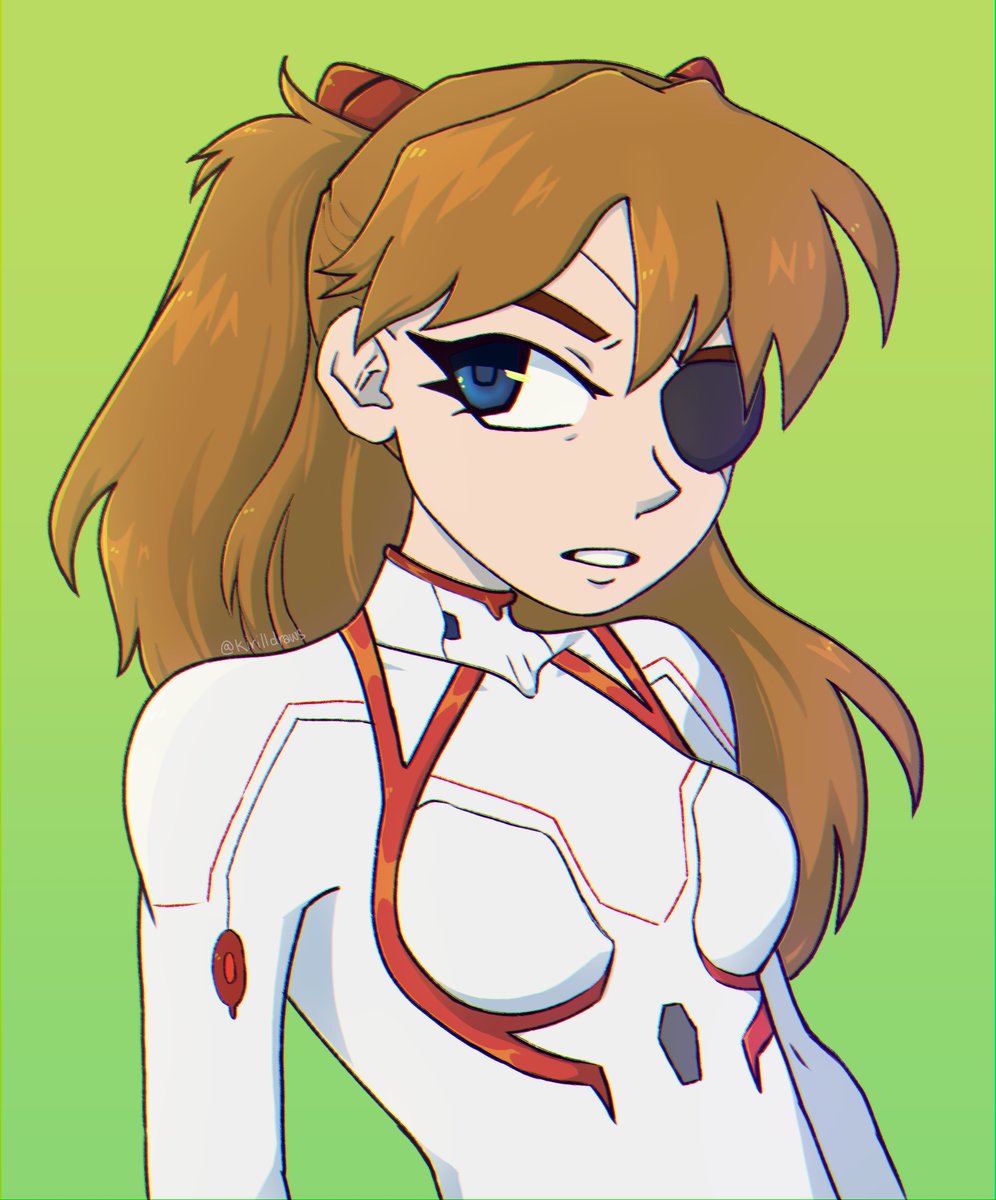 kirilldraws's tweet photo. Drawing of Asuka I did for @XxLunaWarriorxX  back in December!! 
#neongenesisevangelion #asuka #digitalart #anime https://t.co/xYM6dEcHp4