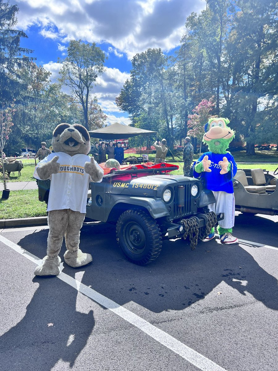 BREAKING: We have agreed to terms with the @elzriverriders mascot Rookie to join Private and the Doughboys as our second mascot for the 2024 season…..#aprilfools