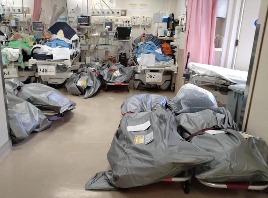 It was only a few year ago when hospitals were overwhelmed by COVID-19 related deaths and body bags were piling up in the ICU & ER. I am sorry - this is a distressing image. But the reality is that world needs a pandemic agreement.