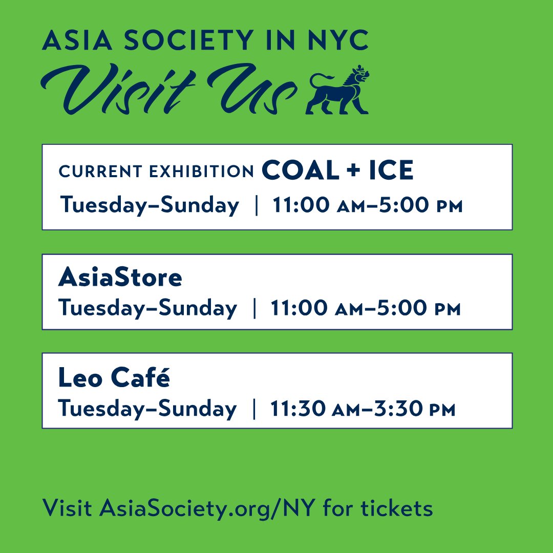 Happy April and Happy Earth Month 🌏 

We have an incredibly exciting lineup of events this month, including appearances from our new <a href="/AsiaSocietyCEO/">Asia Society President & CEO</a>, <a href="/AmyTan/">Amy Tan</a>, <a href="/PicoIyer/">Pico Iyer</a>, Maya Lin, and many more. Subscribe to our newsletter for all the latest updates: asiasociety.org/new-york/subsc…