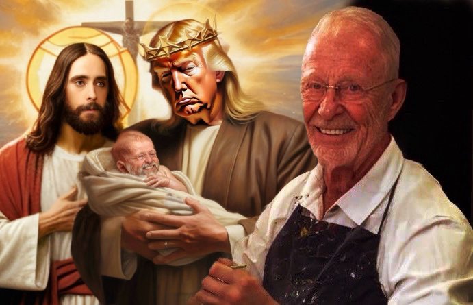Artists like myself are born with Straightriotism, as long as we are raised from birth by our heavenly fathers President Trump and Christ Jesus.