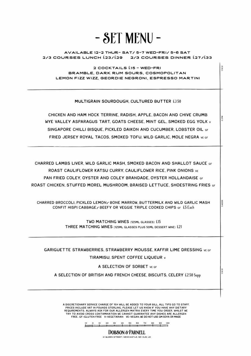 April Set Menu - Available Wednesday 3 April🍽️ Our April menus are launching this week and we’re super excited for you all to have a taste, especially our set menu🤌 What dish is calling your name?🤤 dobsonandparnell.co.uk/book/