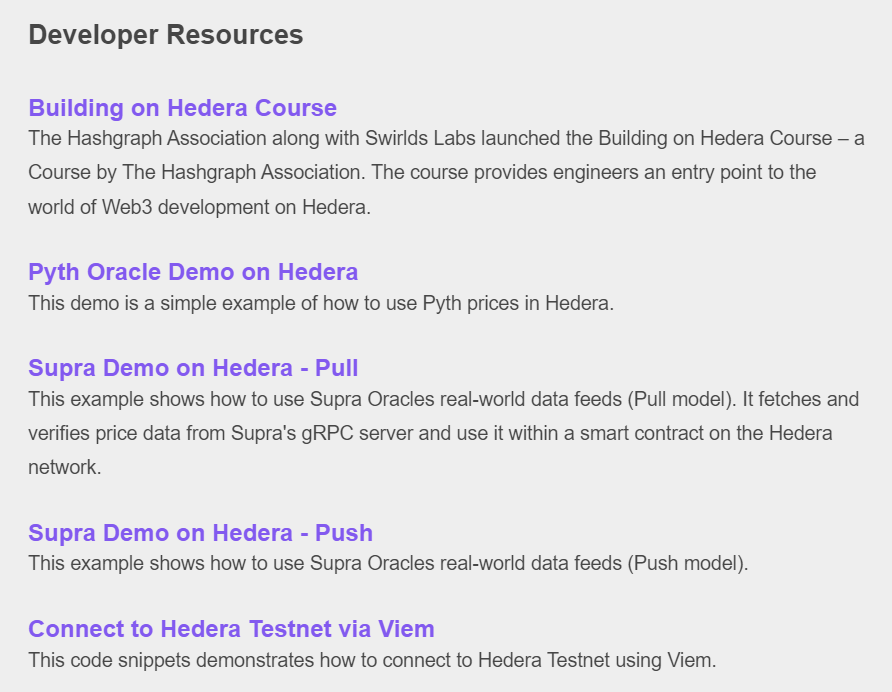 #helloDevs! 🧵The Developer Newsletter for March 2024 is out. Here are the highlights... 1️⃣ Amazing resources for dApp builders and developers delivered to your inbox. Subscribe: hedera.com/newsletter