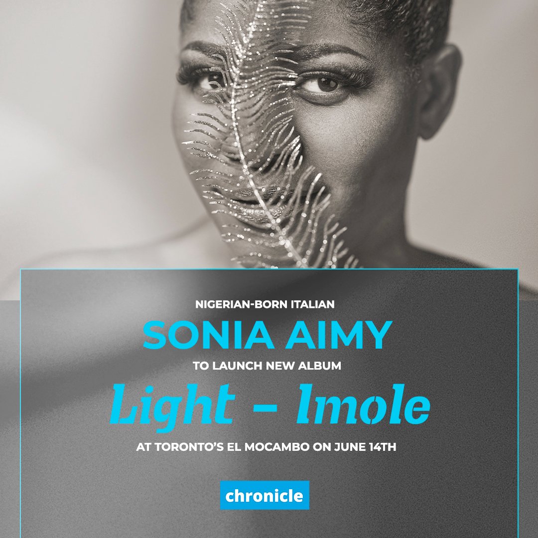 Huge thanks to the @chronicle for sharing the news about my upcoming 'Light-Imole' album release party at @theelmocambo on June 14th! 🌴Your support is truly appreciated. 🫶🏻 Go give the article a look!! 😉➡lnk.to/SAchronTW @believe @awafesttoronto @slamminmusic