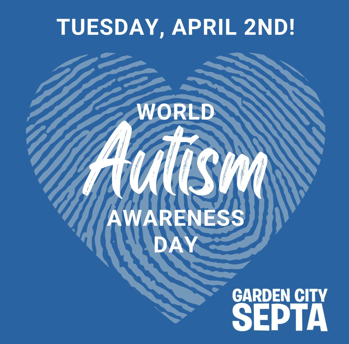 Garden City SEPTA (@gcsepta) on Twitter photo Don't forget to wear blue tomorrow! 💙 Don't forget to wear blue tomorrow! 💙