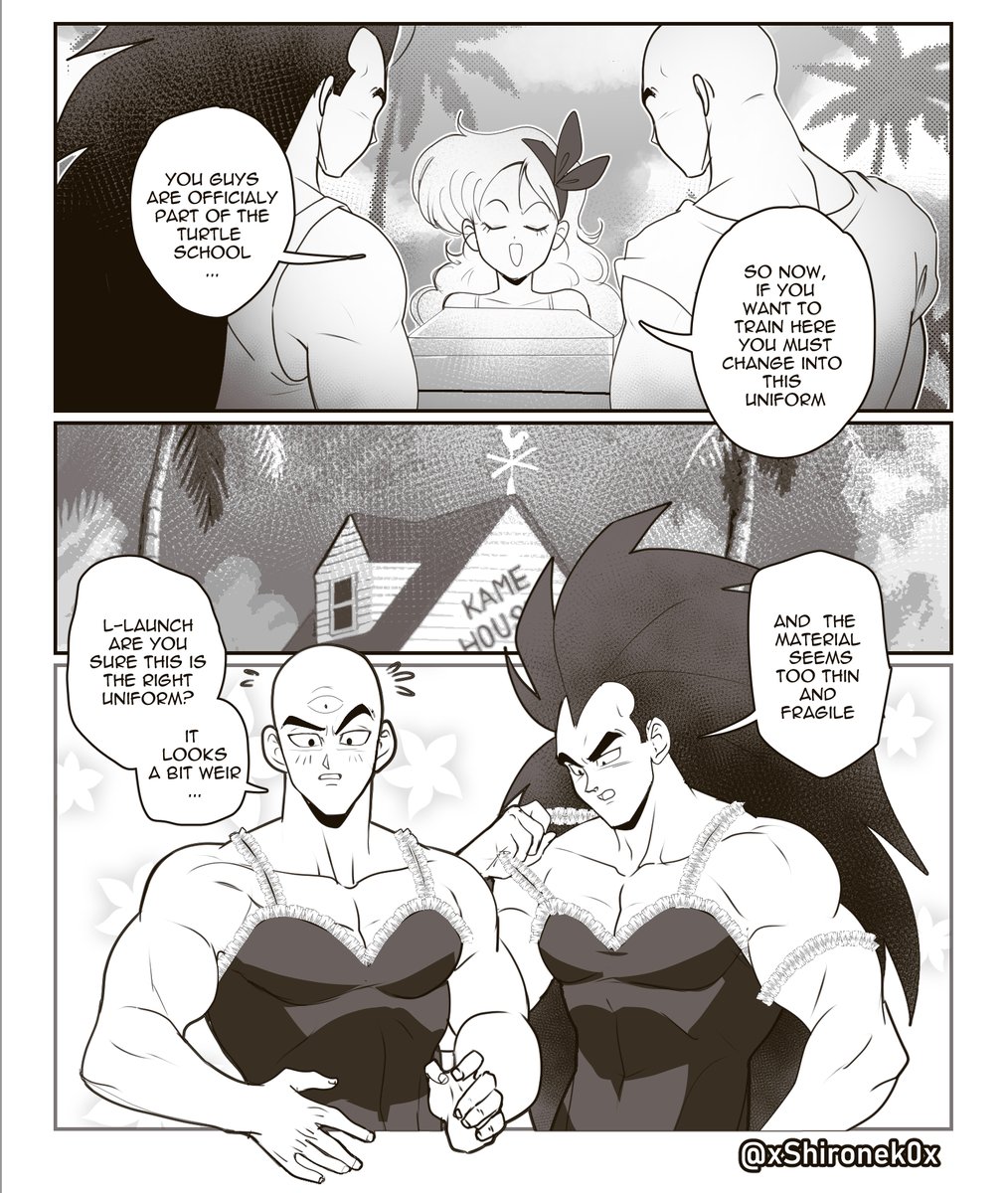 April 1th... April Fools Day... Raditz and Tien Shinhan 