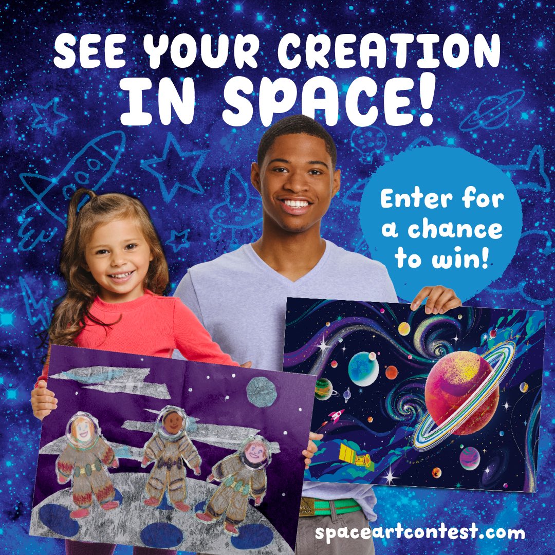 What would it look like if we lived in space?! 5 more days until submissions close for our International Space Art & Poetry Contest! Enter for a chance to see your creation flown in space! (And sent back down for you to keep) spaceartcontest.com