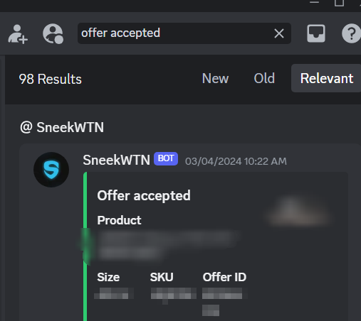 I mean, 30+ offers secured in only March with <a href="/SneekMarket/">Sneek</a> (98 including duplicates)